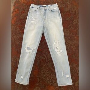 Boutique Eunina High Rise Boyfriend light wash jeans size 3